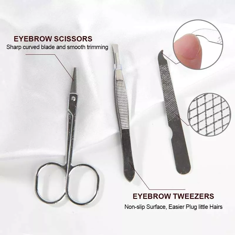 6pcs manicure & pedicure set kit roestvrijstalen nagelgereedschap